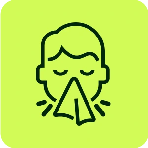 Cubrirse la boca al toser y estornudar.