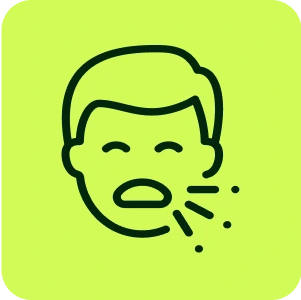 Quedarse en casa cuando esté enfermo.