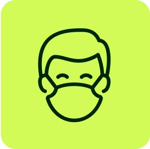 También puede utilizar herramientas adicionales como usar cubrebocas.